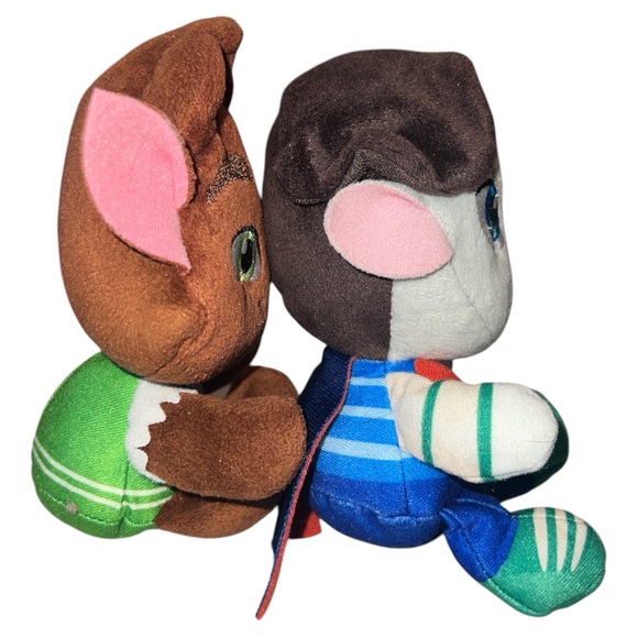 Netflix Super Monsters Plush Lot 2 Drac Lobo 7" Inches Playskool Hasbro 2018 - Picture 4 of 6